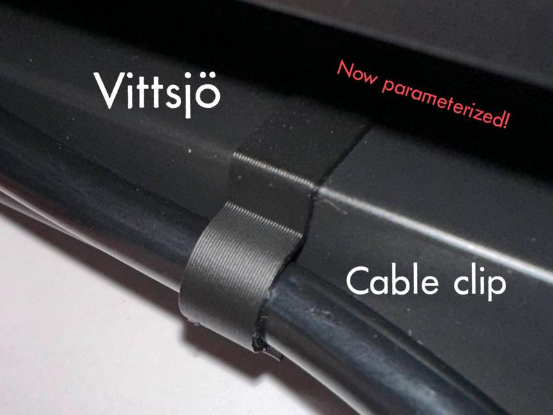 Ikea Vittsjö Cable Clip