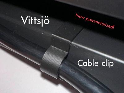 Ikea Vittsjö Cable Clip