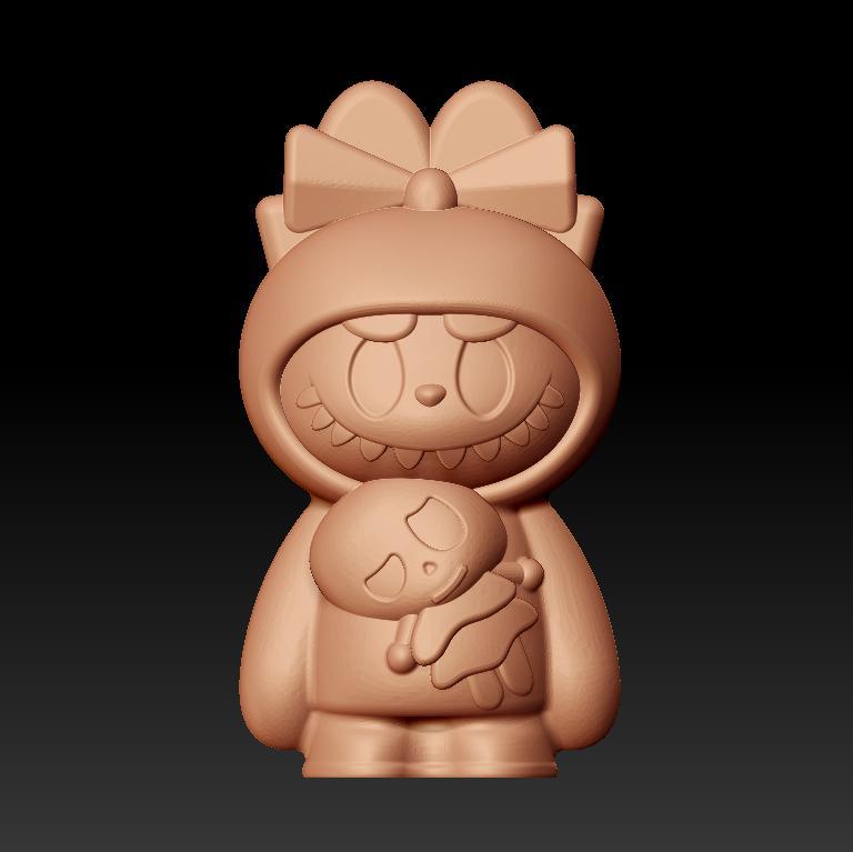 LABUBU V3 3D STL FILE PRINT