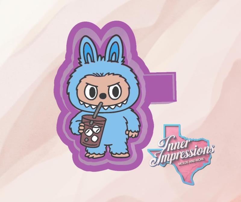 Ice Coffee Labubu Freshie Mold