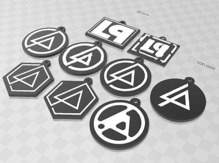 LINKIN PARK collection 9 pendants