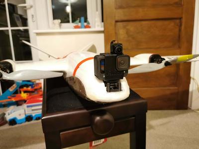 Gopro 9 holder for pan unit