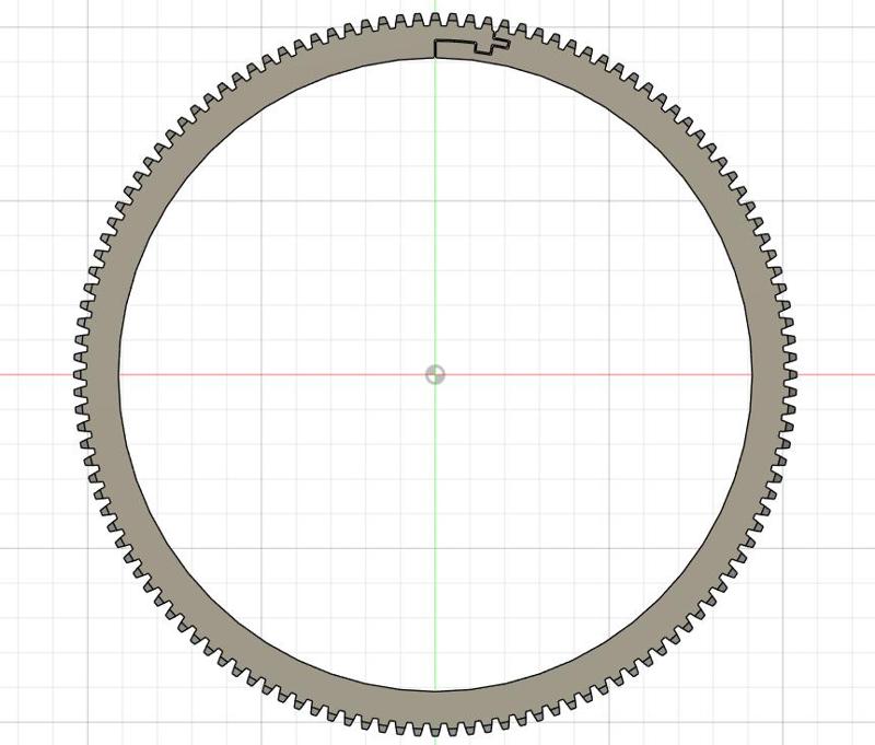 Focus Gear Ring Sigma 70-200 Art