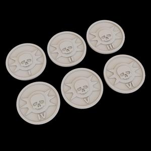 Death Guard Objective Markers (Numbered set of 6)
