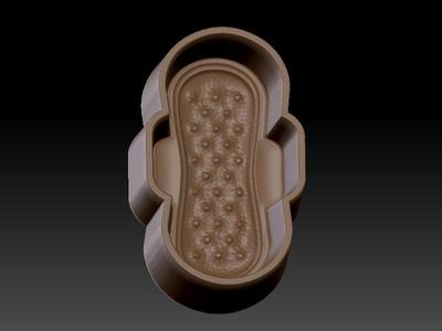 Period Pad, Hybrid Bath Bomb Mold, Shampoo Bar