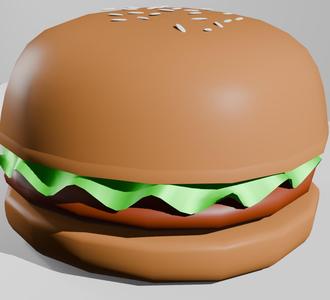 Hamburgesa Cartoon
