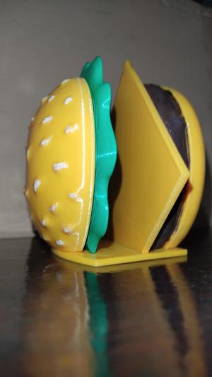Hamburger napkin holder