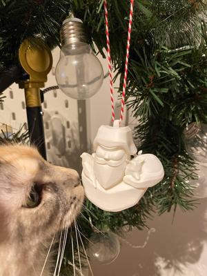 Christmas Tree Decoration (Santa bust)