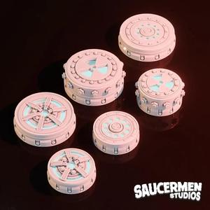 VoidLink Objective Markers – Sci-fi theme with LED Integration