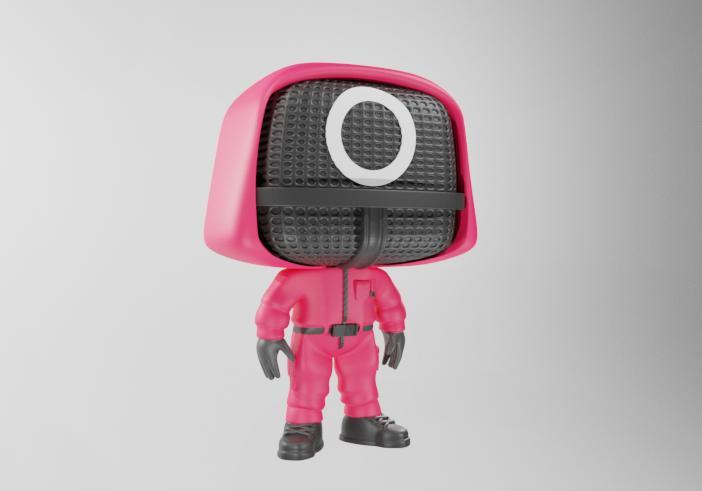 Funko Pop: Squid Game - Masked Worker - Round 6 Six