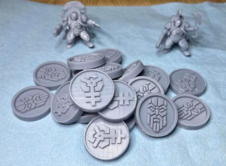 Warhammer 40k Leagues of Votann Clan Judgement Tokens