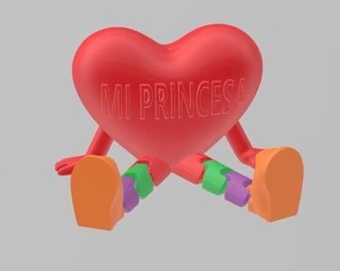LLAVERO PARA SAN VALENTIN "CORAZONCITO"