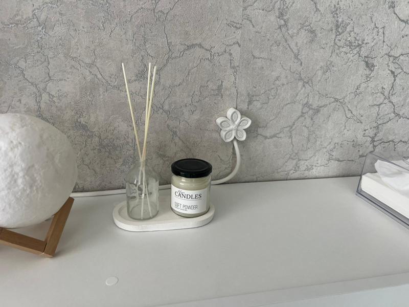 Flower Cable Cover – Decorative Wall Cable Organizer