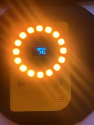 Neopixel 16 RGB Led Gameboy With Oled Display