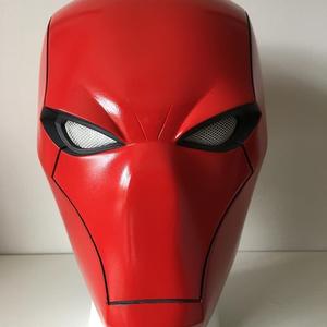 Red Hood Helmet