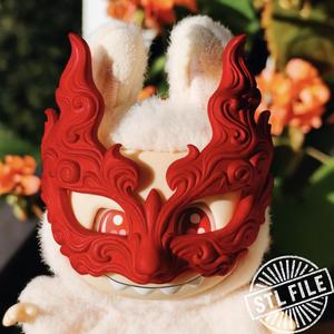Fantasy Fox Mask for Labubu