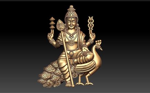 murugan baba pendent