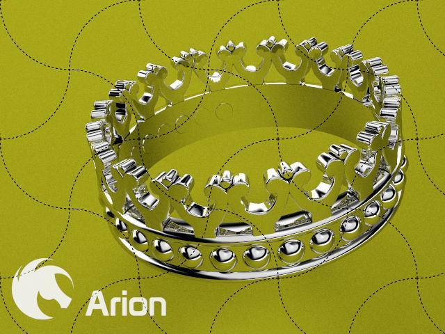 Fine Jewelry, Crown Style Ring 03