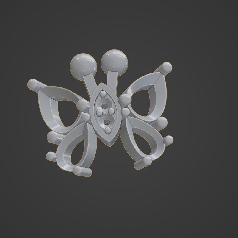 Butterfly charm