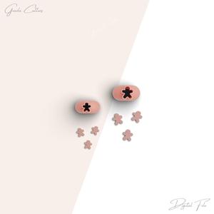 Christmas Gingerbread Man Micro Clay Cutter, Christmas Polymer Clay Cutter, Tiny Clay Cutter, 2 Sizes Included, Digital STL File, No: 91