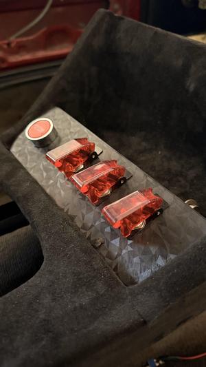 Center console for BMW E30