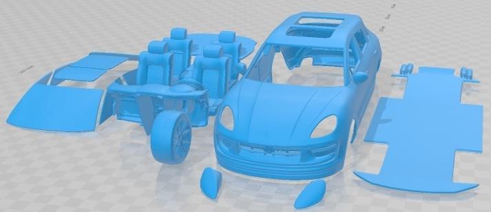 Porsche Macan T Printable Car