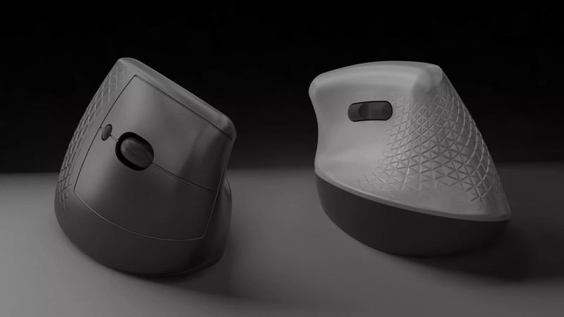 Logitech Vertical Mouse-Highly detailed