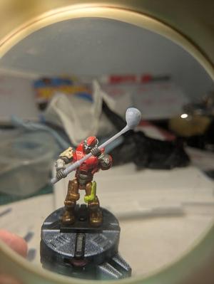 Halo Golf Club - Mega Construx custom weapon