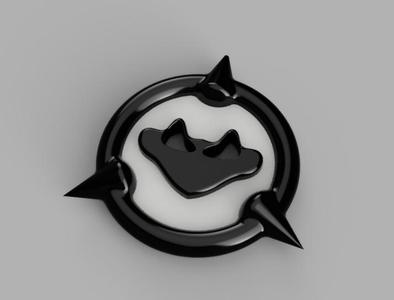 Battletoads Logo Keychain