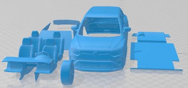 Ssangyong Tivoli 2020 Printable Car