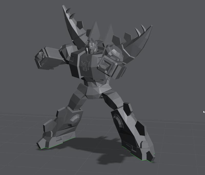 Transformers nanobots: Dinobot Snarl