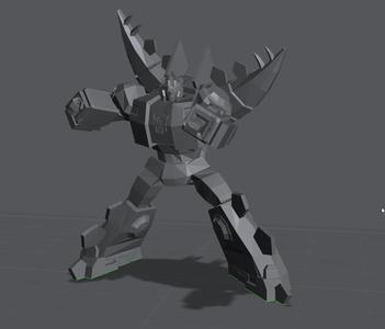 Transformers nanobots: Dinobot Snarl