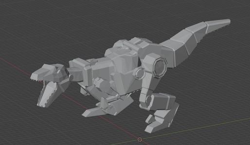 Transformers nanobots: Dinobot Slash (Dino Mode)