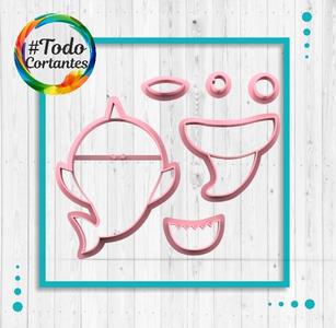Baby shark cutter in parts