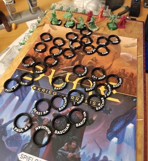 Dune War for Arrakis Mini Figurines named Rings