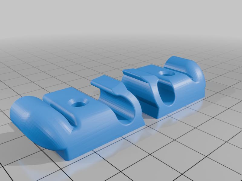 Keder Rail for Caravan/Trailer - Endkappen Kederleiste