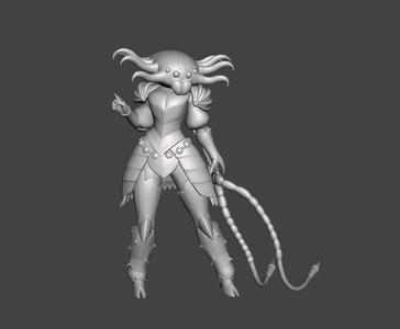 Friesia Holy Knight Weird Fangs 3D Model