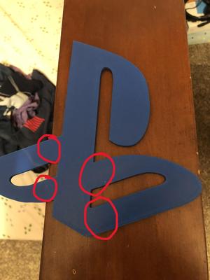 PlayStation Logo with attached "arms"