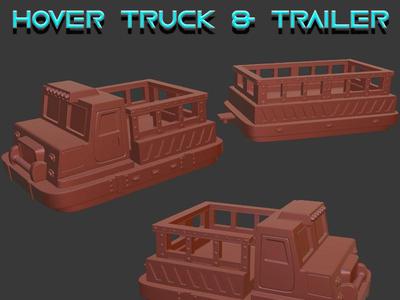 Hover Truck and Trailer