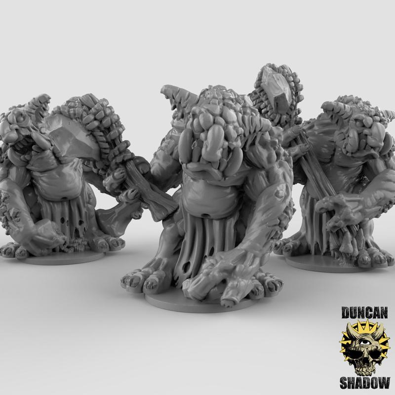 15mm Stone Trolls (Pre Supported)