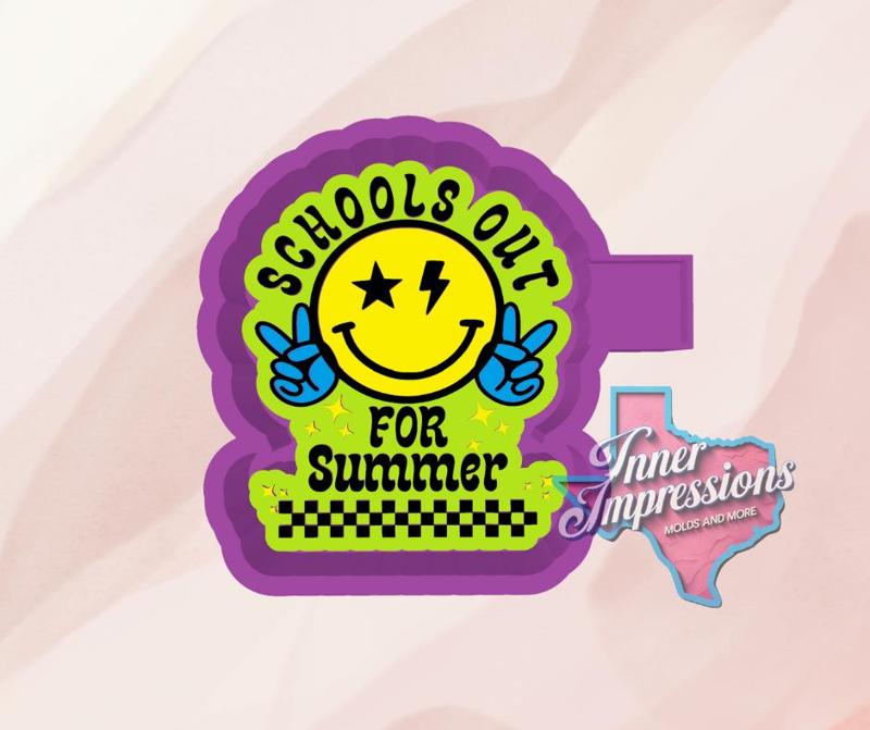 Schools Out For Summer Freshie Mold