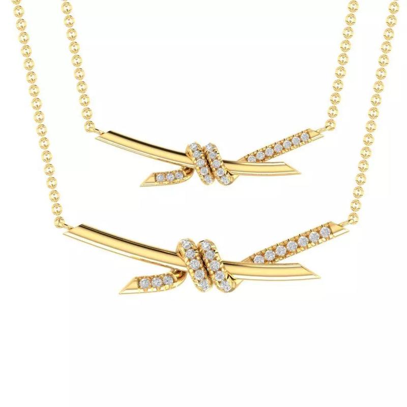 TIFFANNY KNOT PENDANT