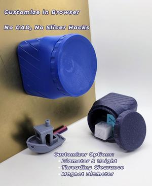 MagStow Square Canister