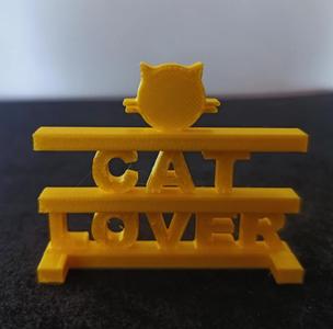 A sculpture for Cat Lovers