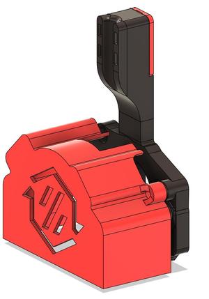 EBB36 Umbilical Mount and PCB cover compatible with the LGX extruder