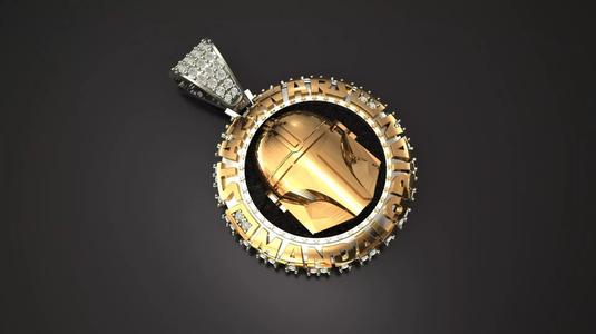 Star wars Diamond Pendant