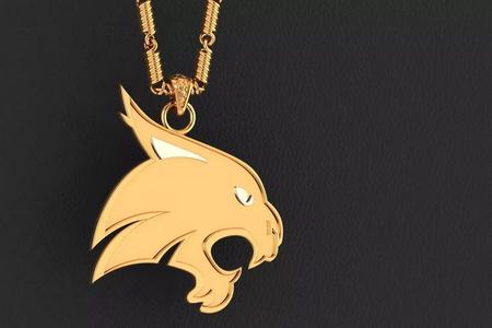 University Bobcat Pendant