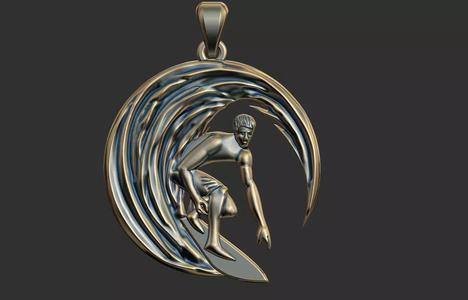 Surf Pendant
