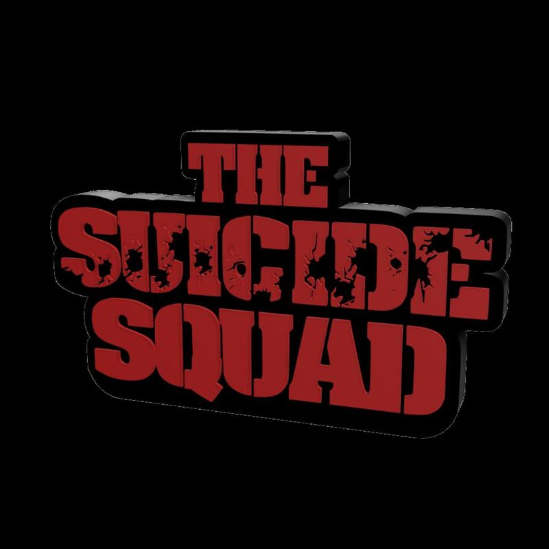 3D MULTICOLOR LOGO/SIGN - The Suicide Squad