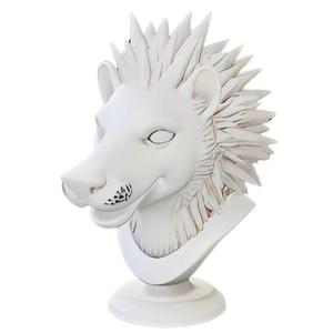 Playful Porcupine Sculpture